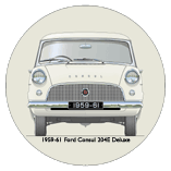 Ford Consul 204E Deluxe 1959-61 Coaster 4